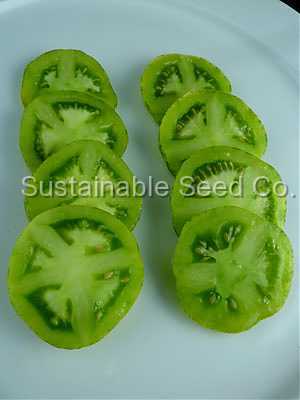 Photo of Tomato (Solanum lycopersicum 'Green Zebra') uploaded by vic