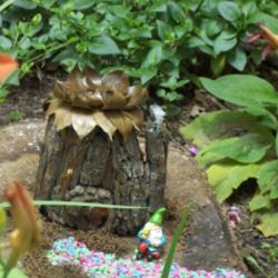 Garden Gnome, Elf, or Fairy House